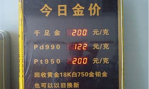 金价牌怎么调_金价显示屏遥控怎么改金价